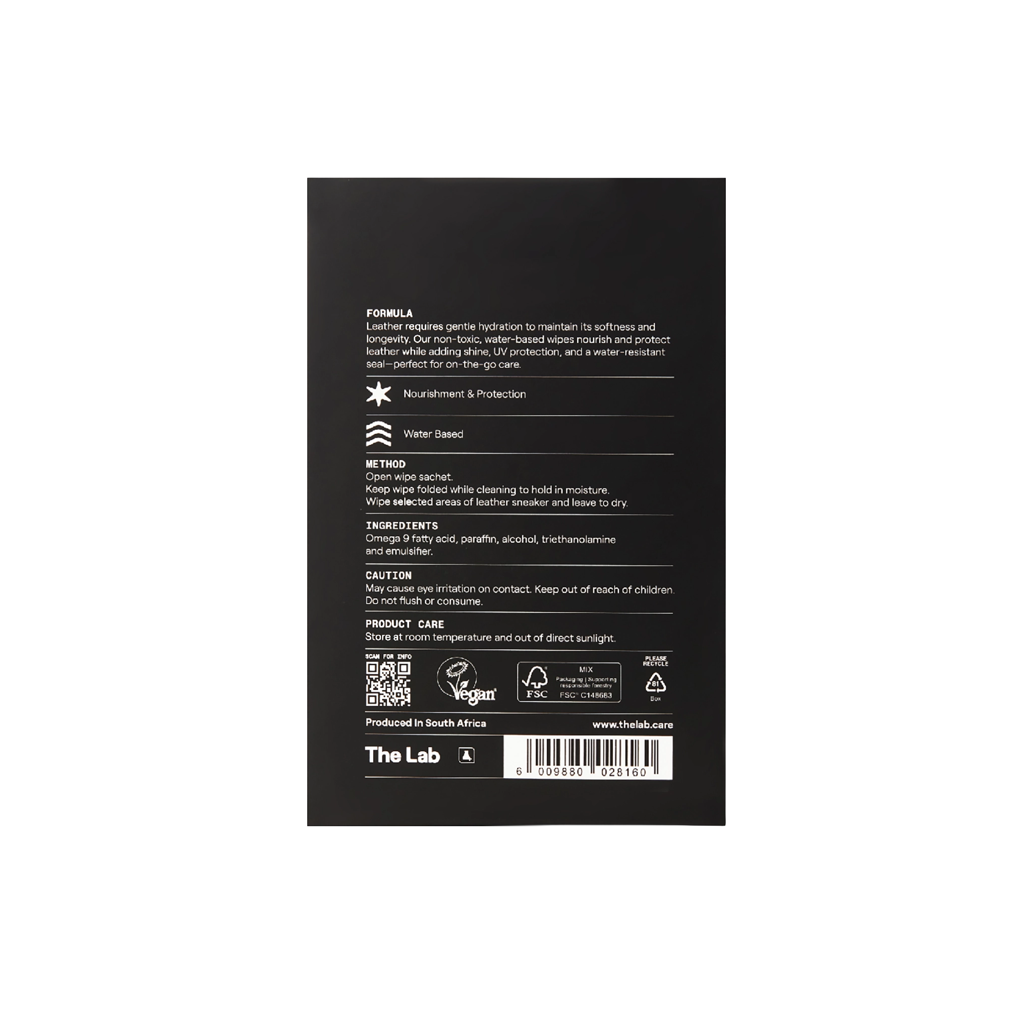 Leather Wipes 12 Box